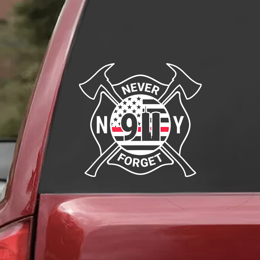 NYC Never Forget Patriot Day Sticker