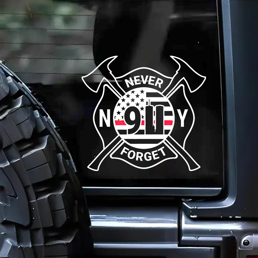 NYC Never Forget Patriot Day Sticker