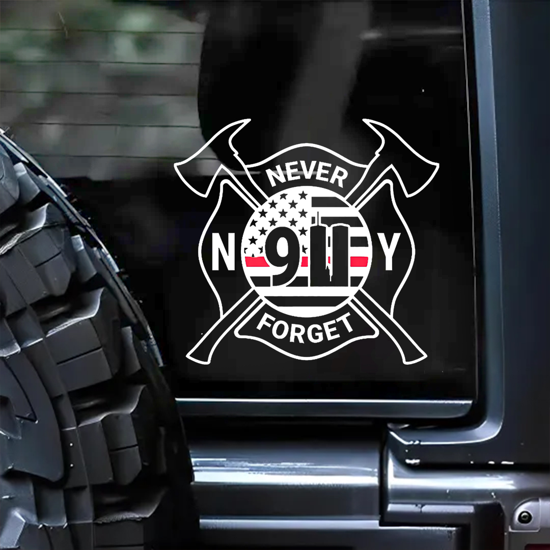 NYC Never Forget Patriot Day Sticker