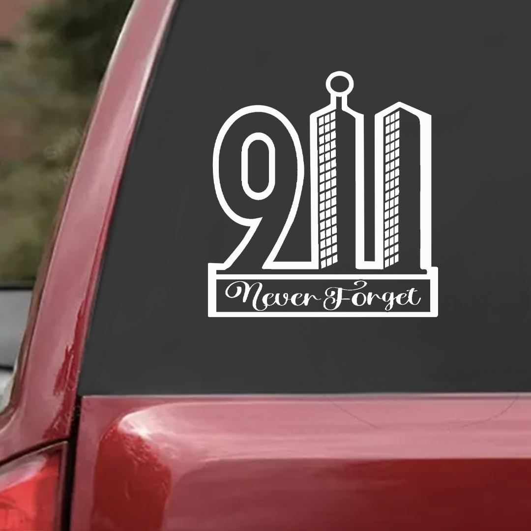 Never Forget That Day Patriot Day Sticker