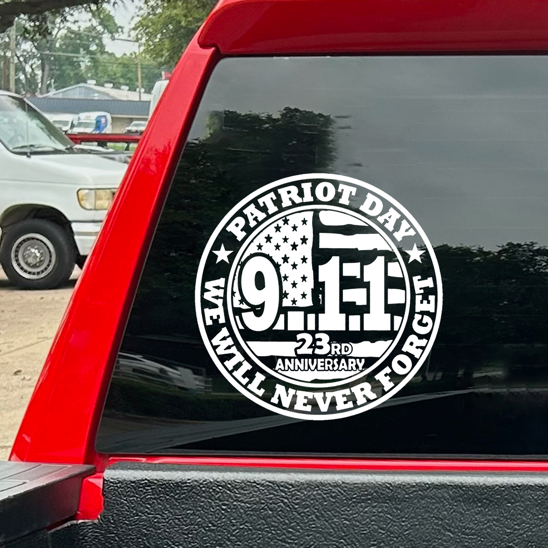 23 Years Patriot Day Sticker