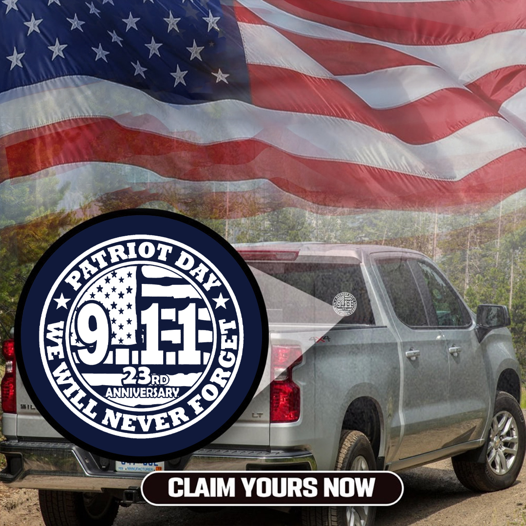 23 Years Patriot Day Sticker