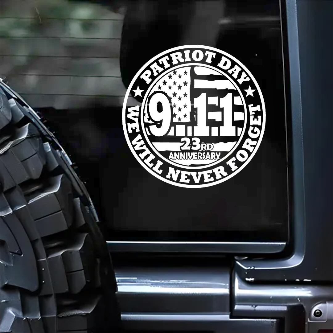 23 Years Patriot Day Sticker