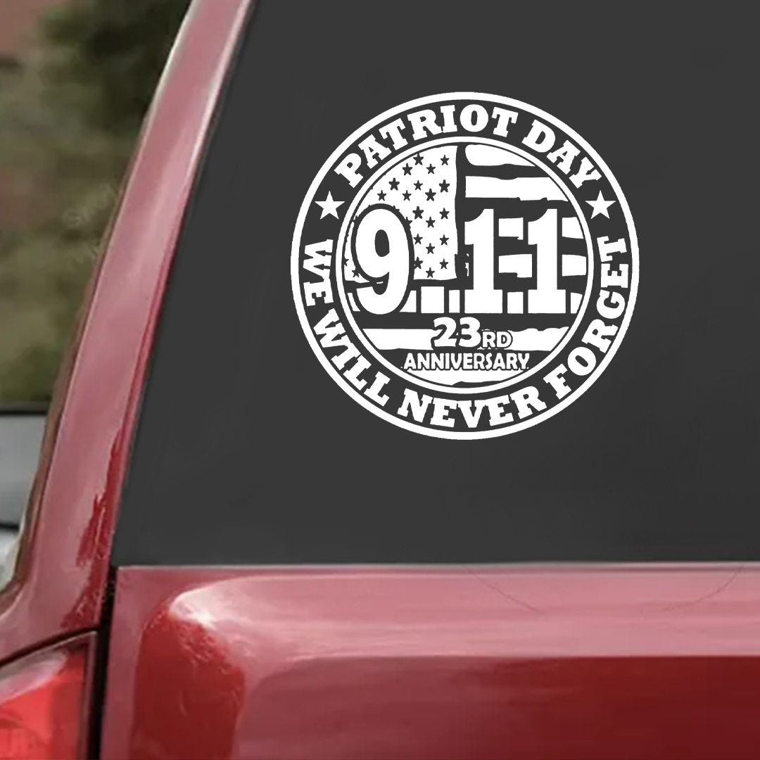 23 Years Patriot Day Sticker