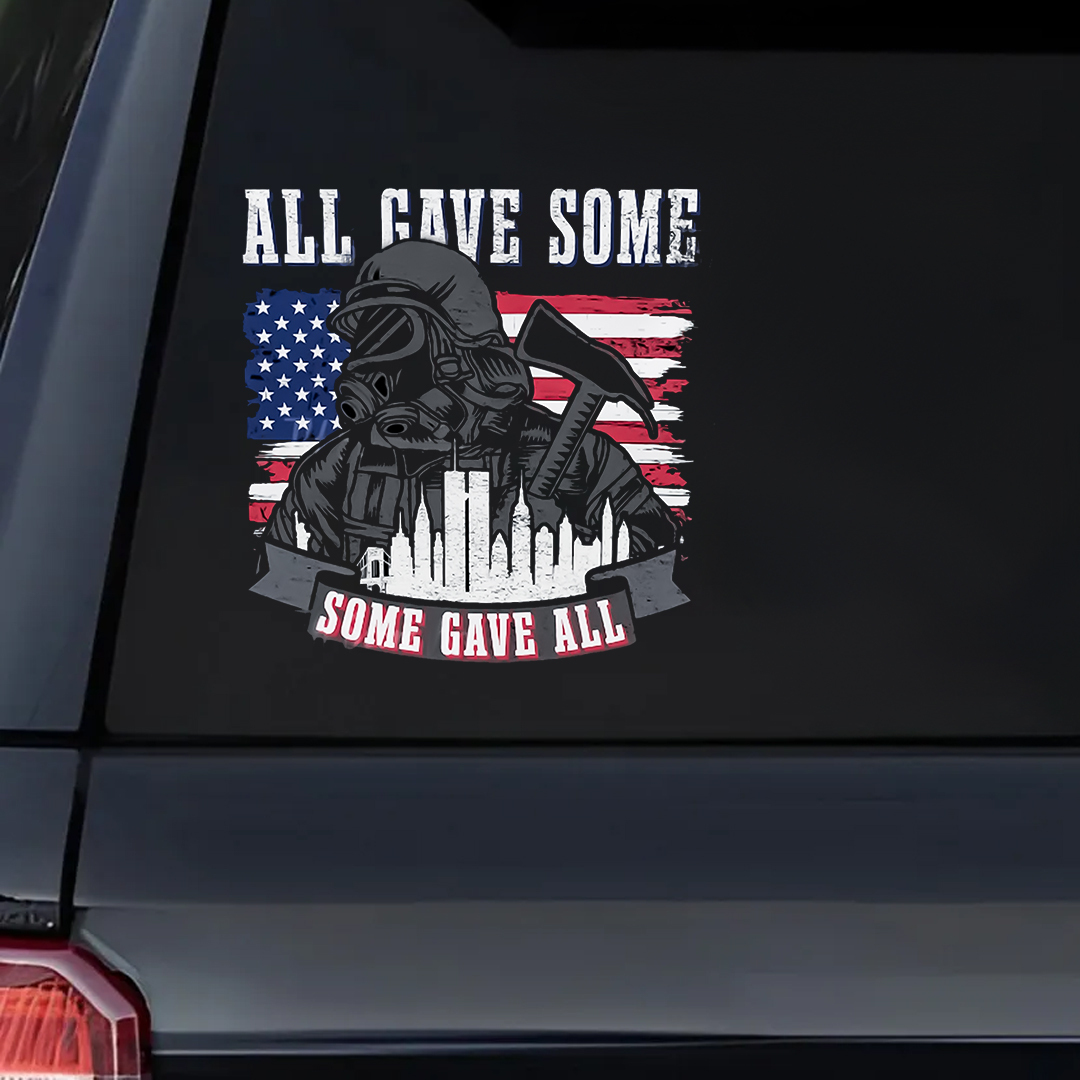 Some Gave All Patriot Day Sticker