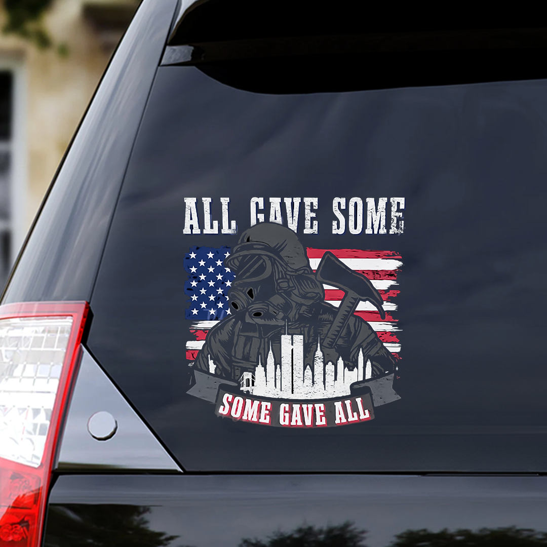 Some Gave All Patriot Day Sticker