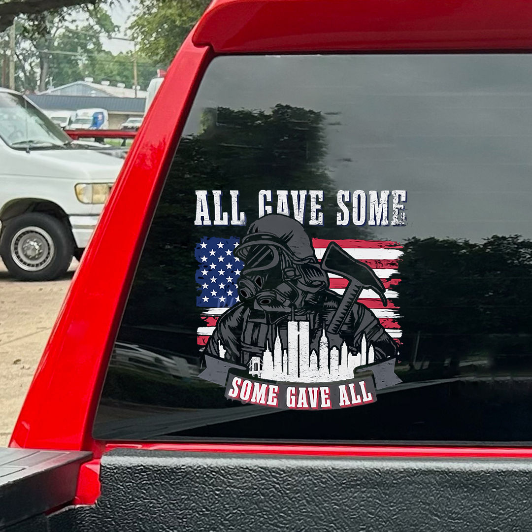 Some Gave All Patriot Day Sticker