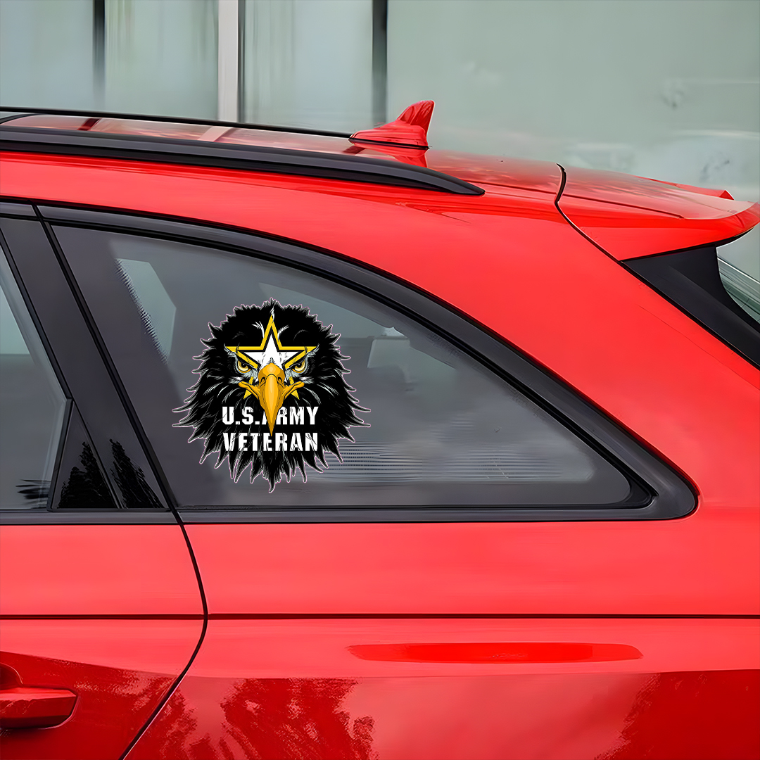 US Army Veteran Eagle sticker 