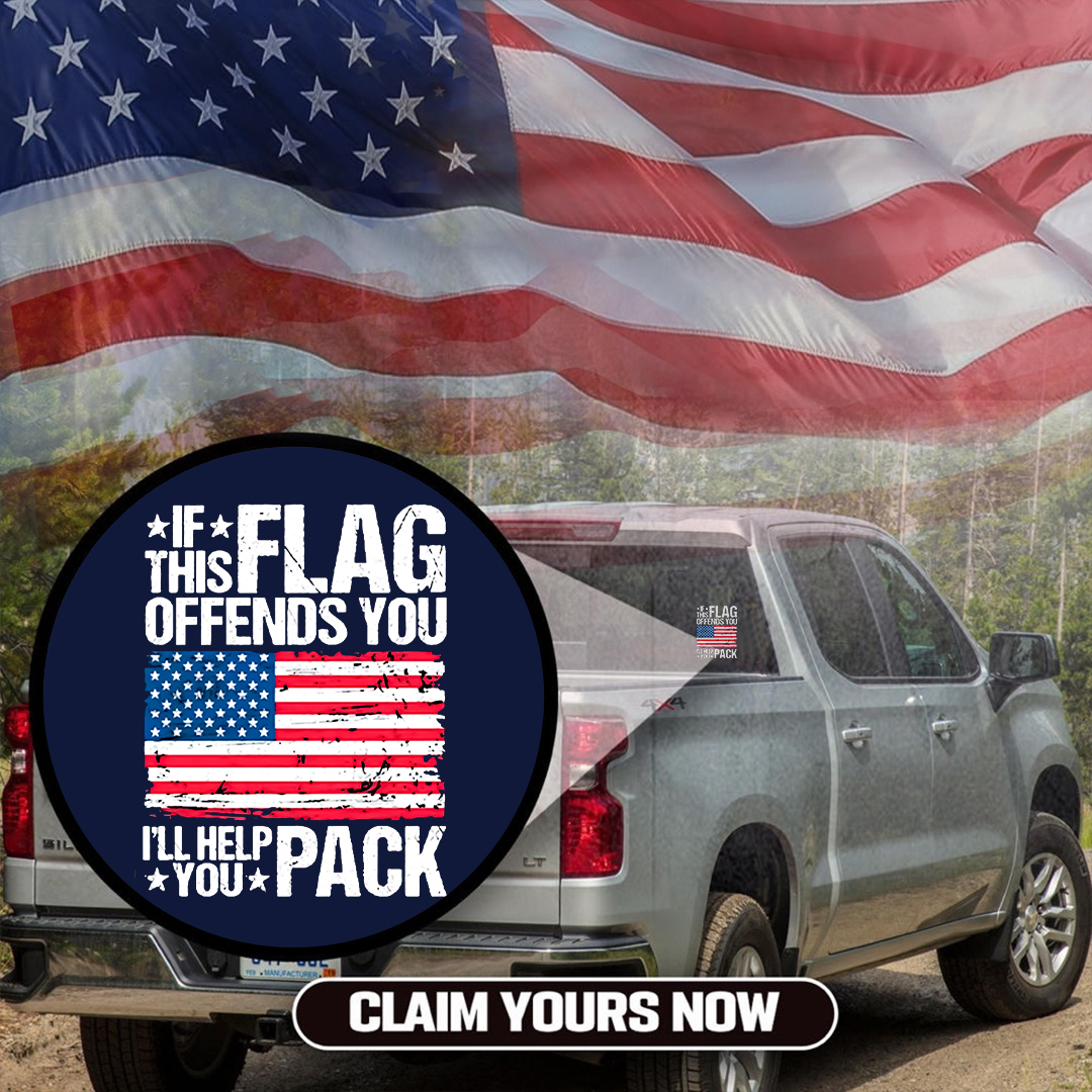 This Flag Offens You Veteran Sticker