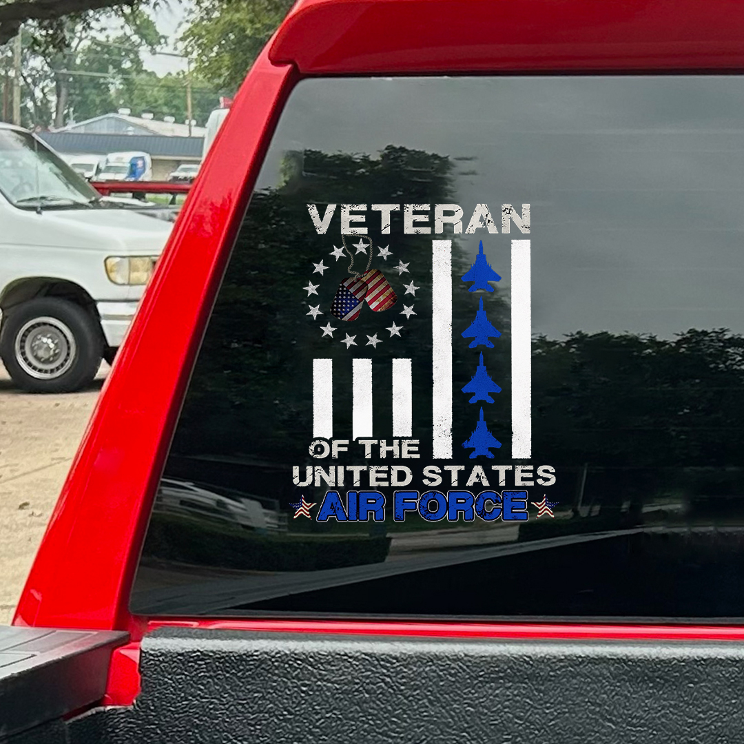 Of The United States Veteran Sticker