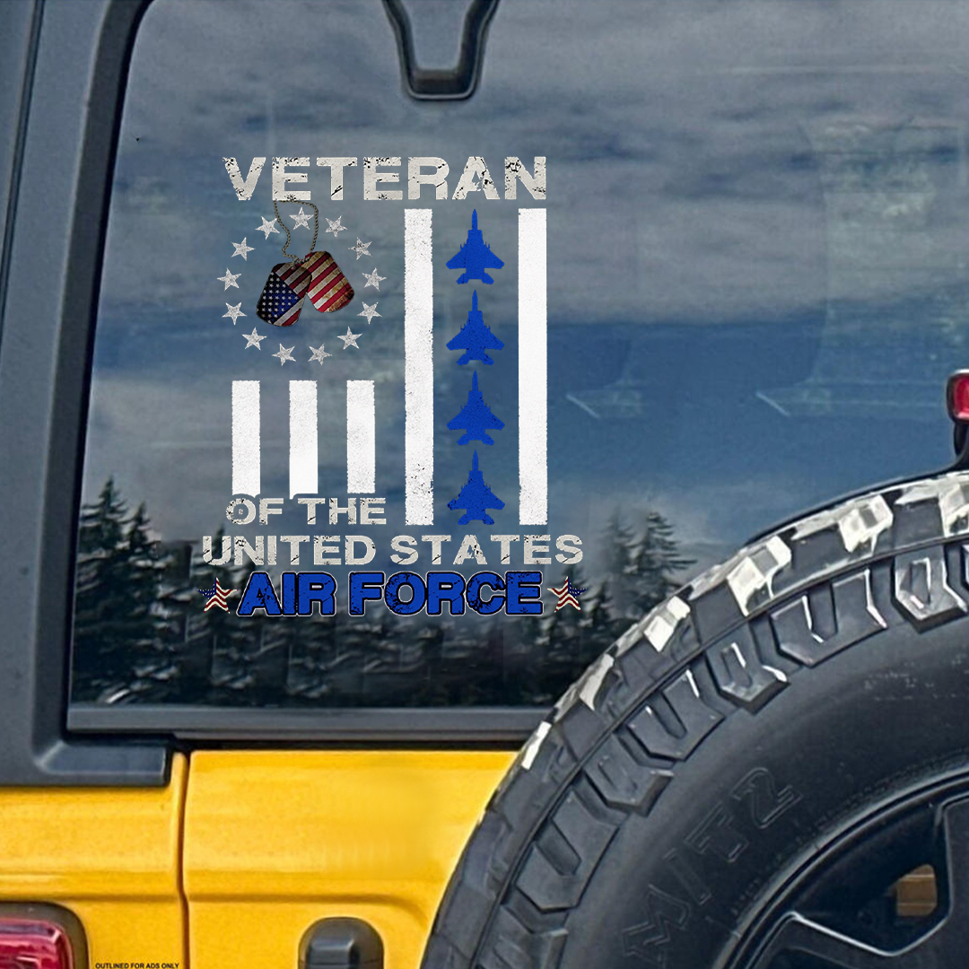 Of The United States Veteran Sticker