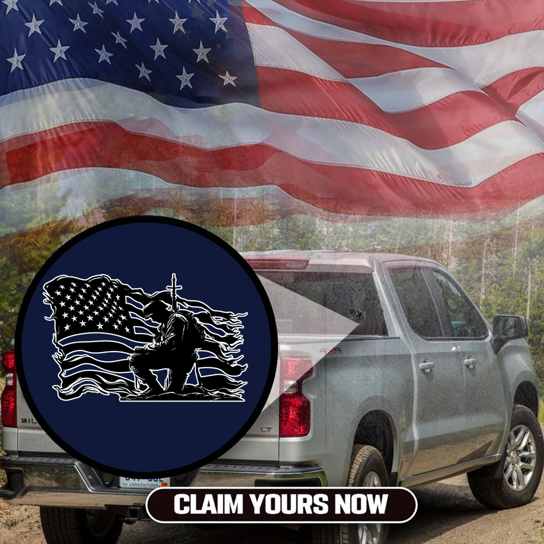 Kneel Down Veteran Sticker