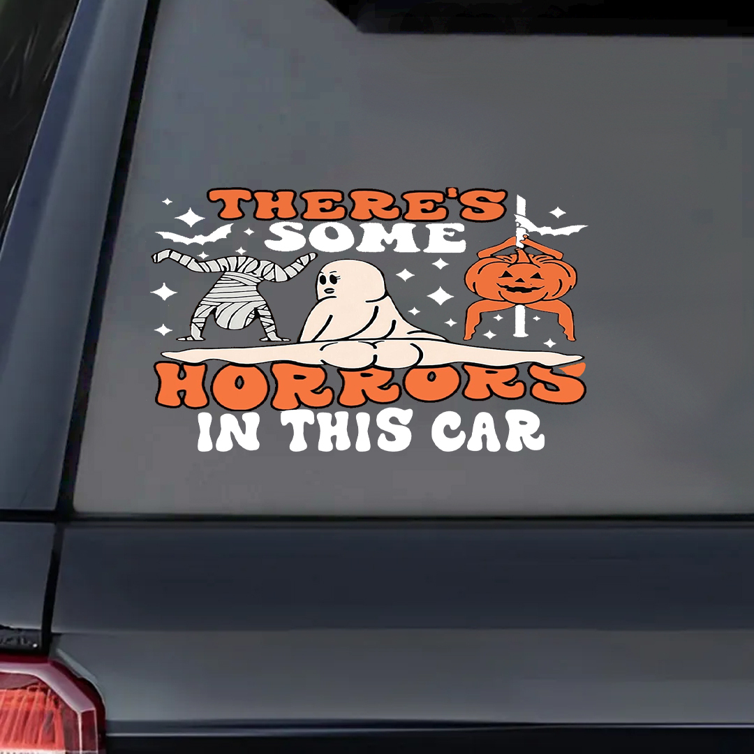 Scary Halloween Sticker