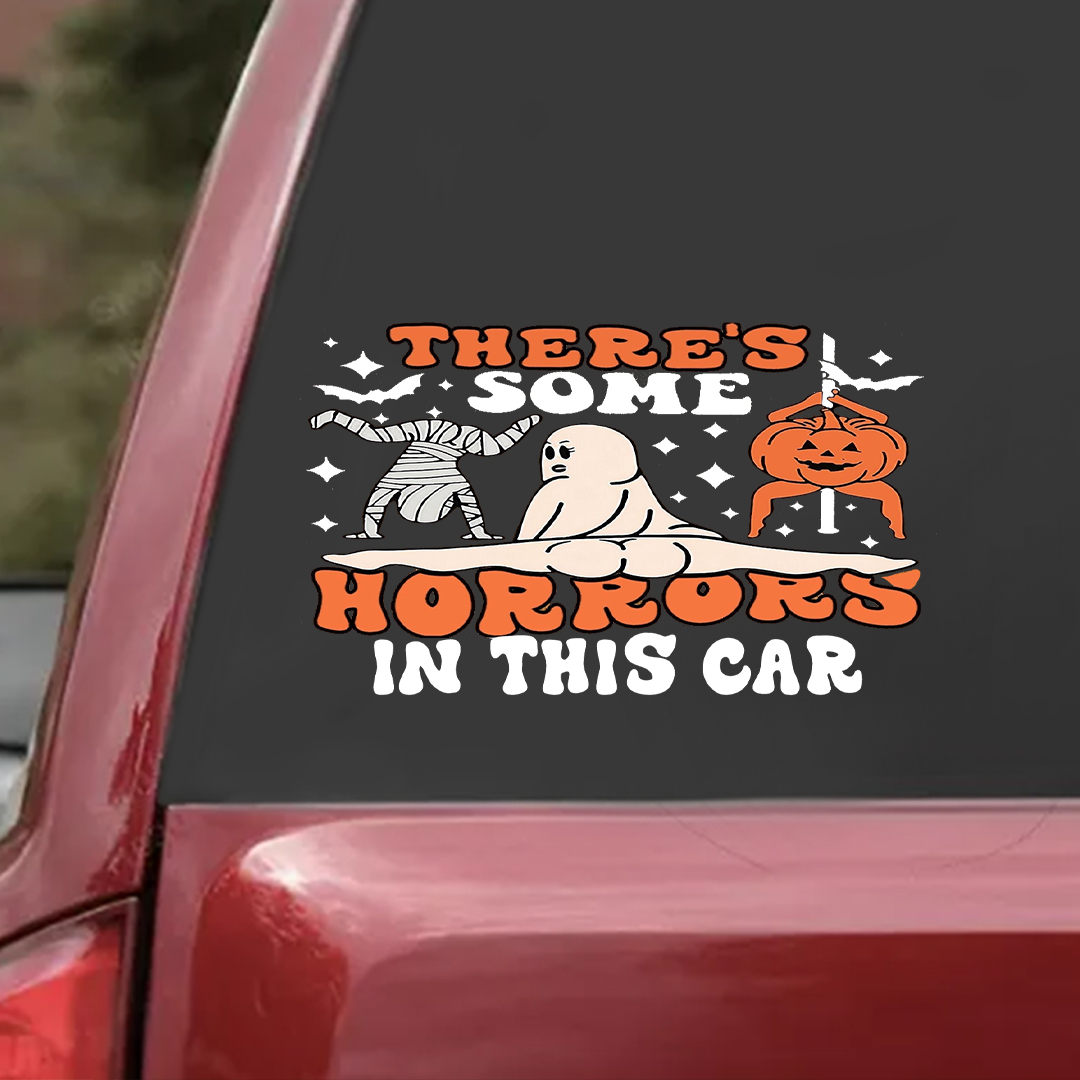 Scary Halloween Sticker