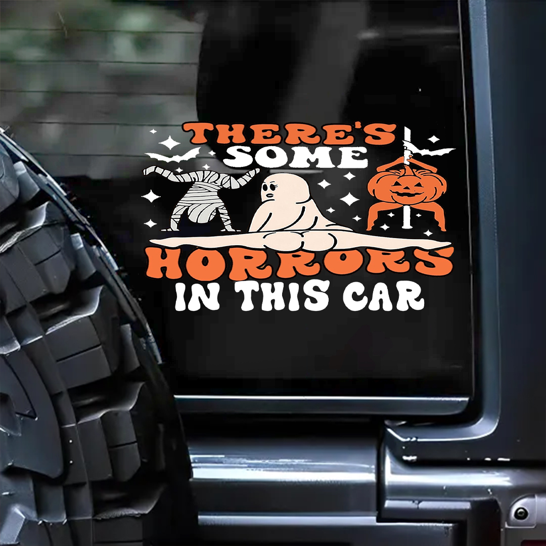 Scary Halloween Sticker