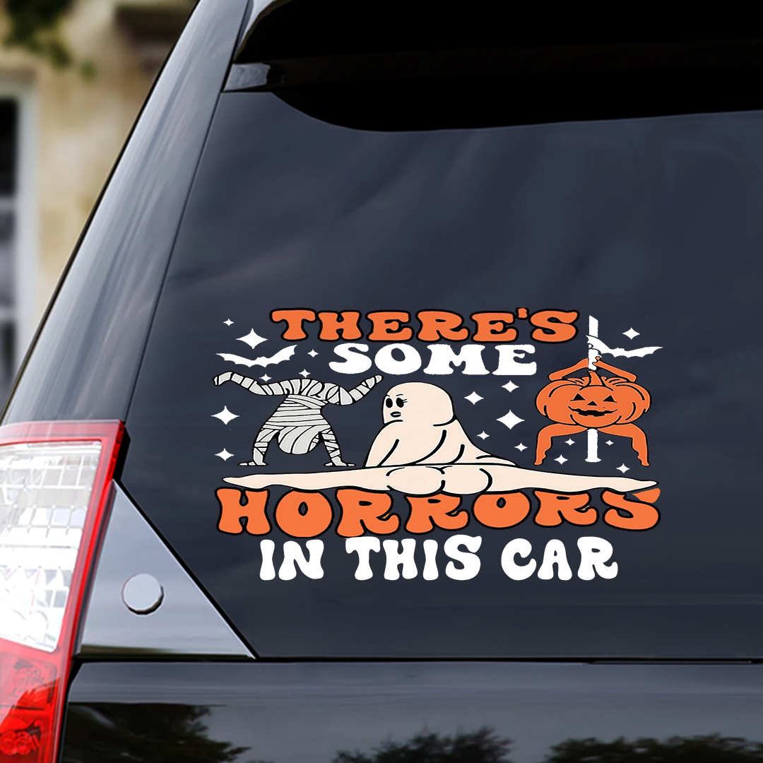 Scary Halloween Sticker