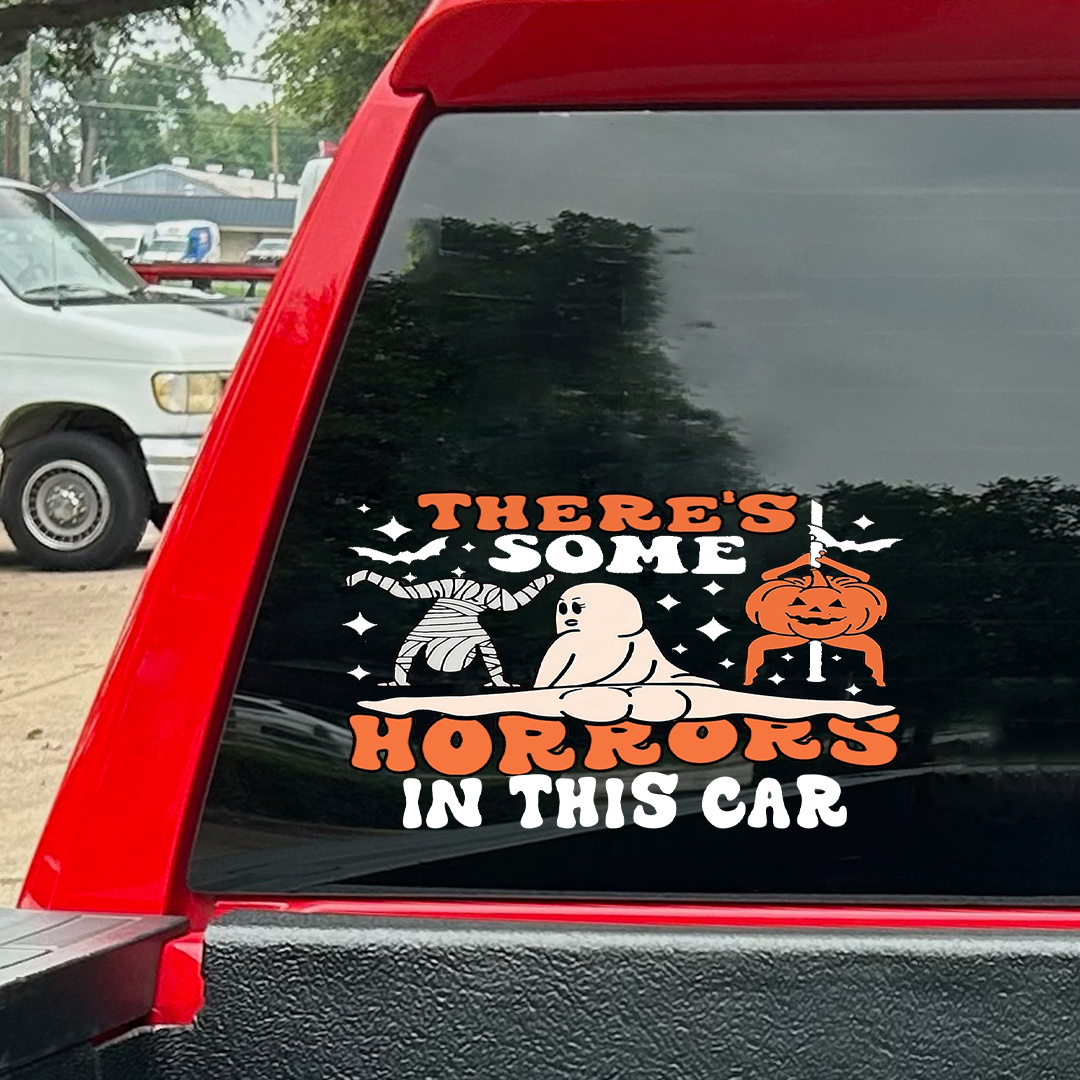 Scary Halloween Sticker