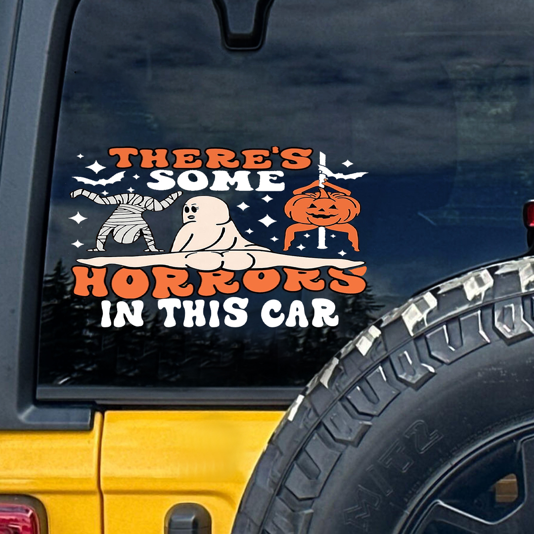 Scary Halloween Sticker