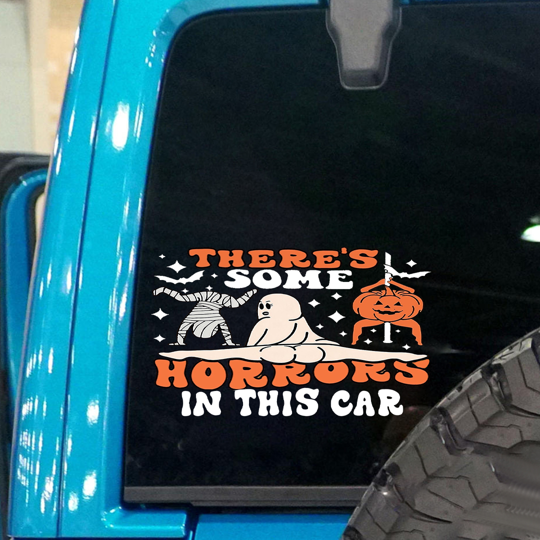 Scary Halloween Sticker