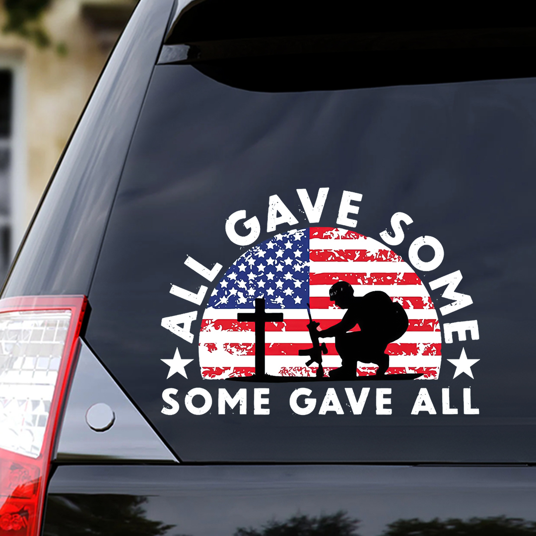Kneel For Them Veteran Sticker