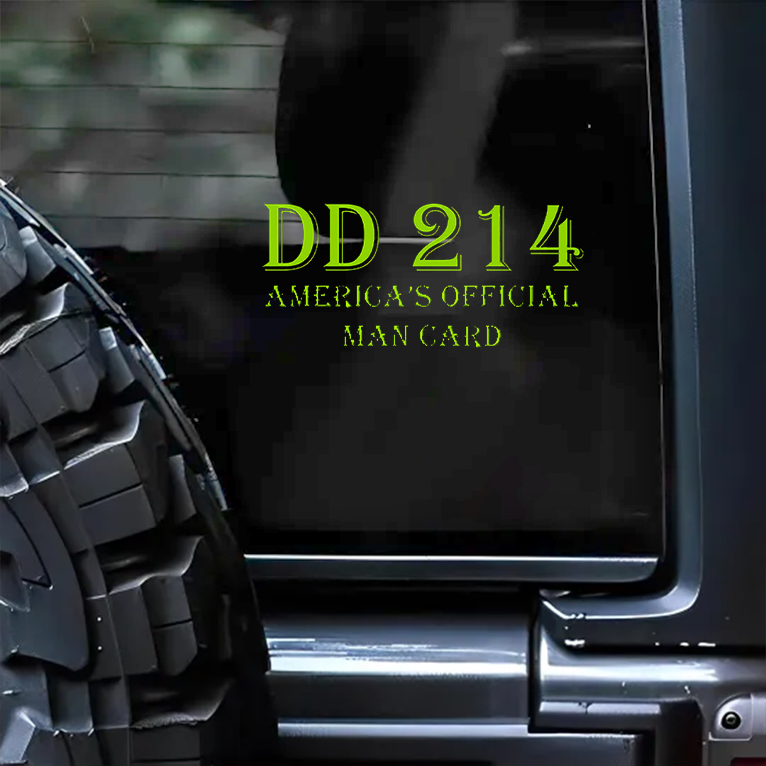 DD214 Veteran Sticker