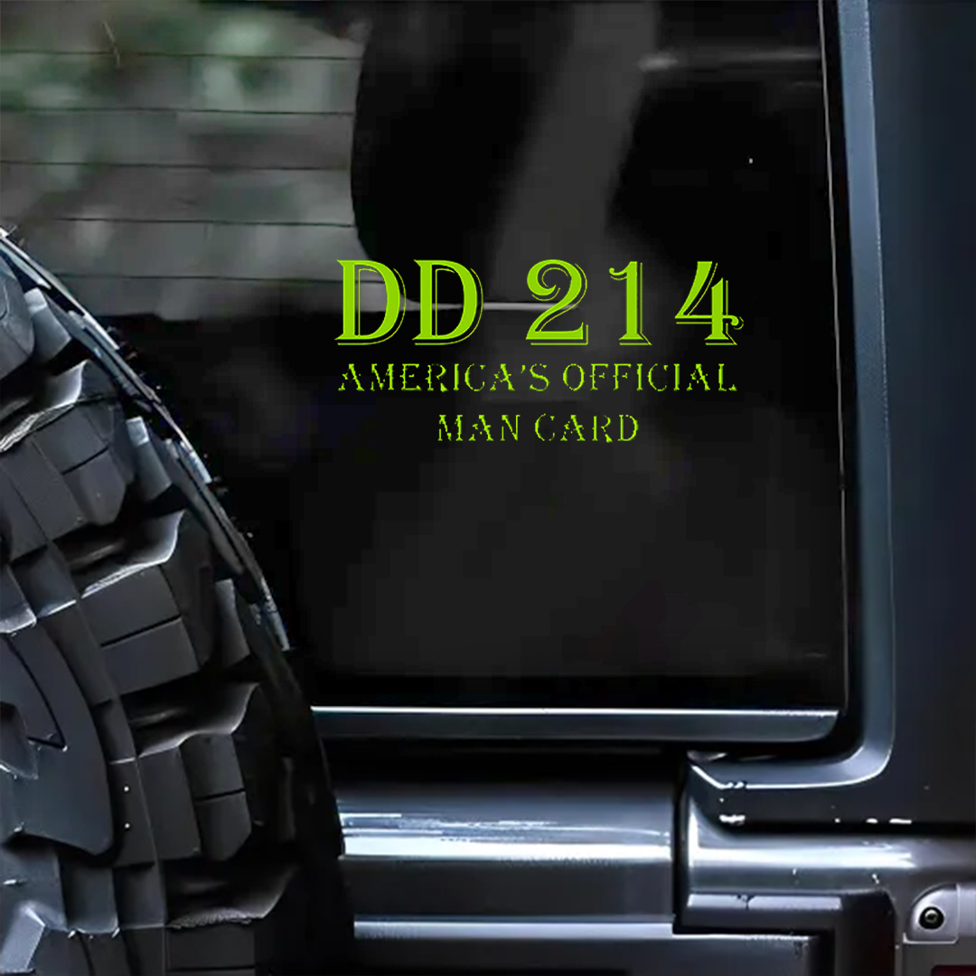 DD214 Veteran Sticker