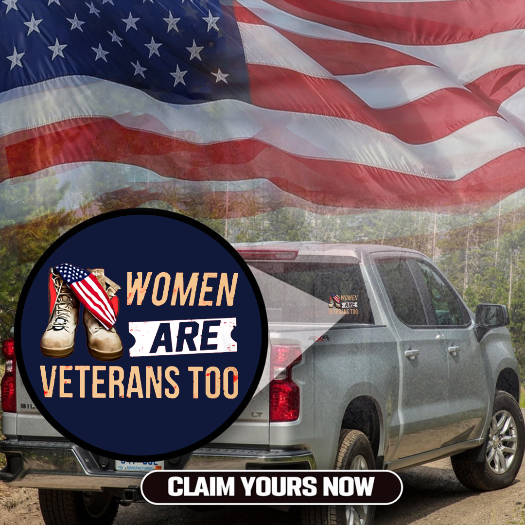 Women Are Veteran Sticker