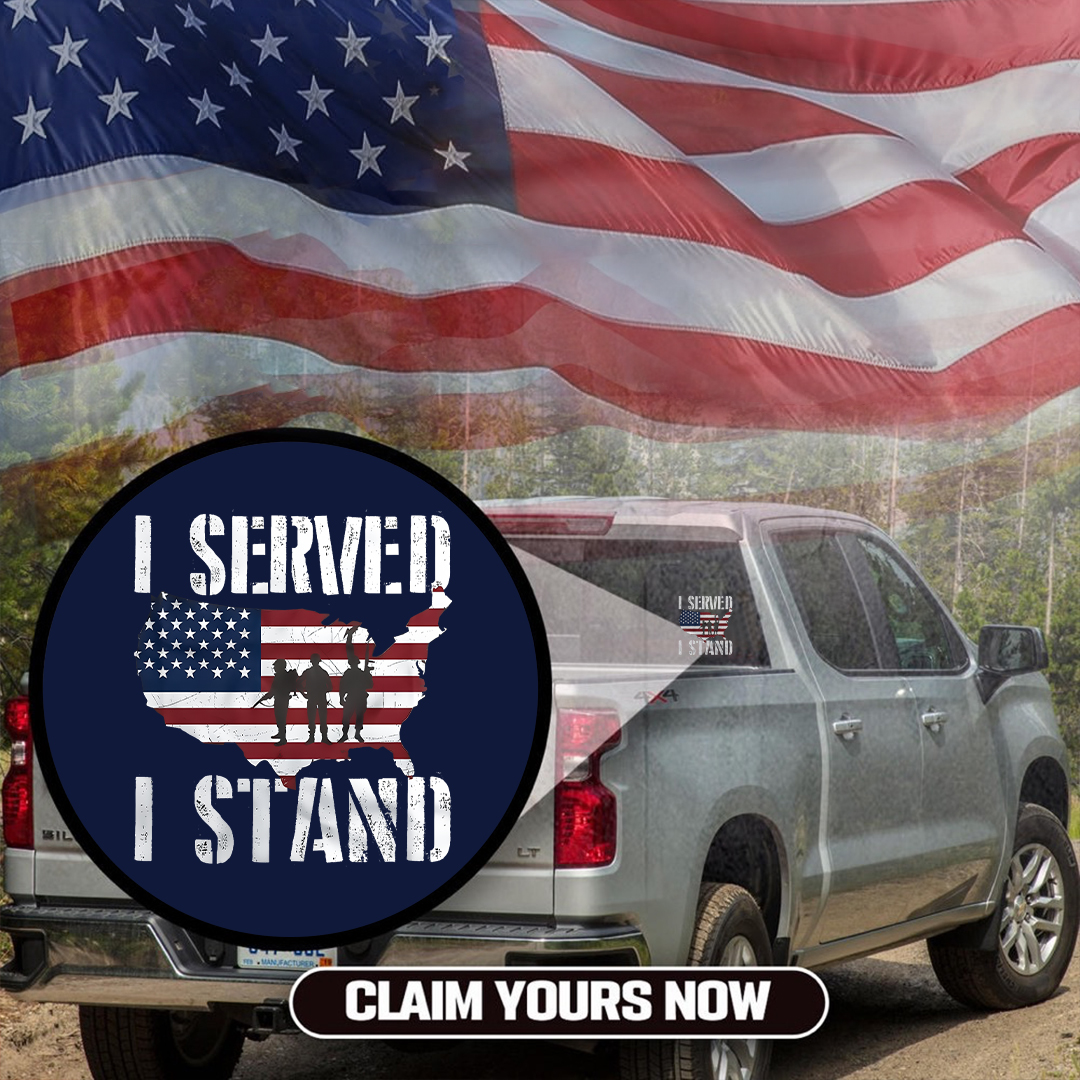I Served I Stand Veteran Sticker