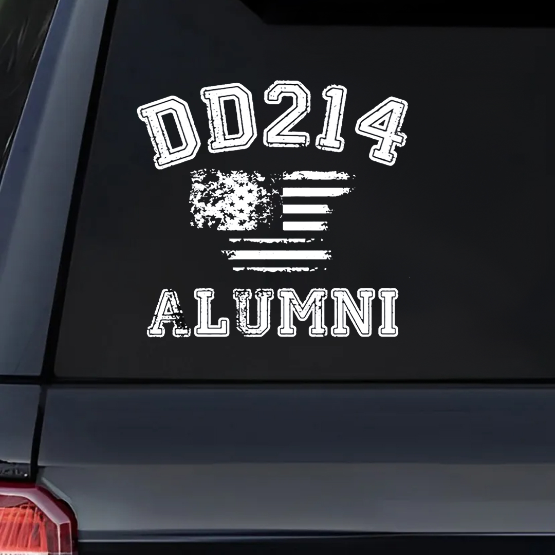 DD214 Veteran Sticker