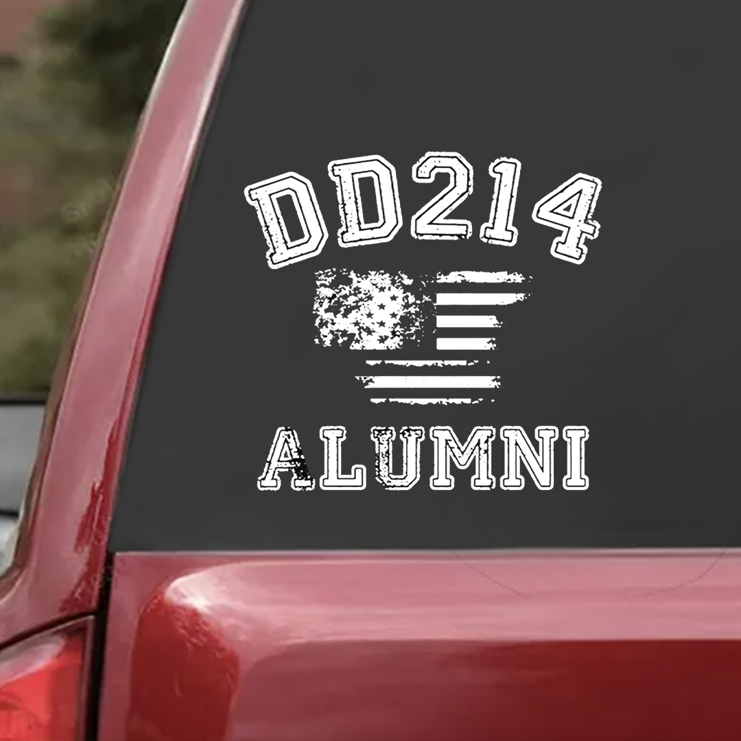 DD214 Veteran Sticker