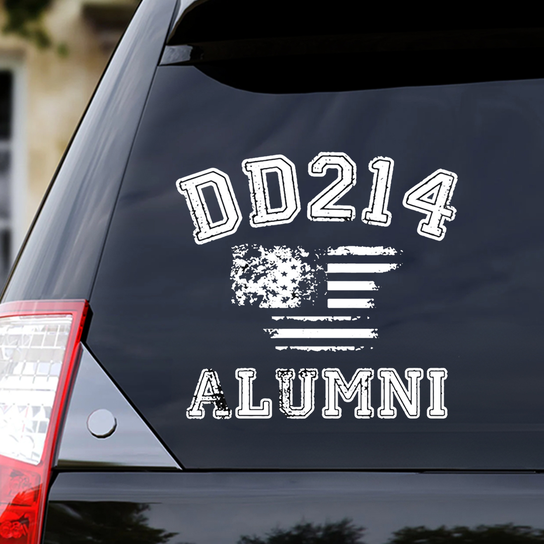 DD214 Veteran Sticker