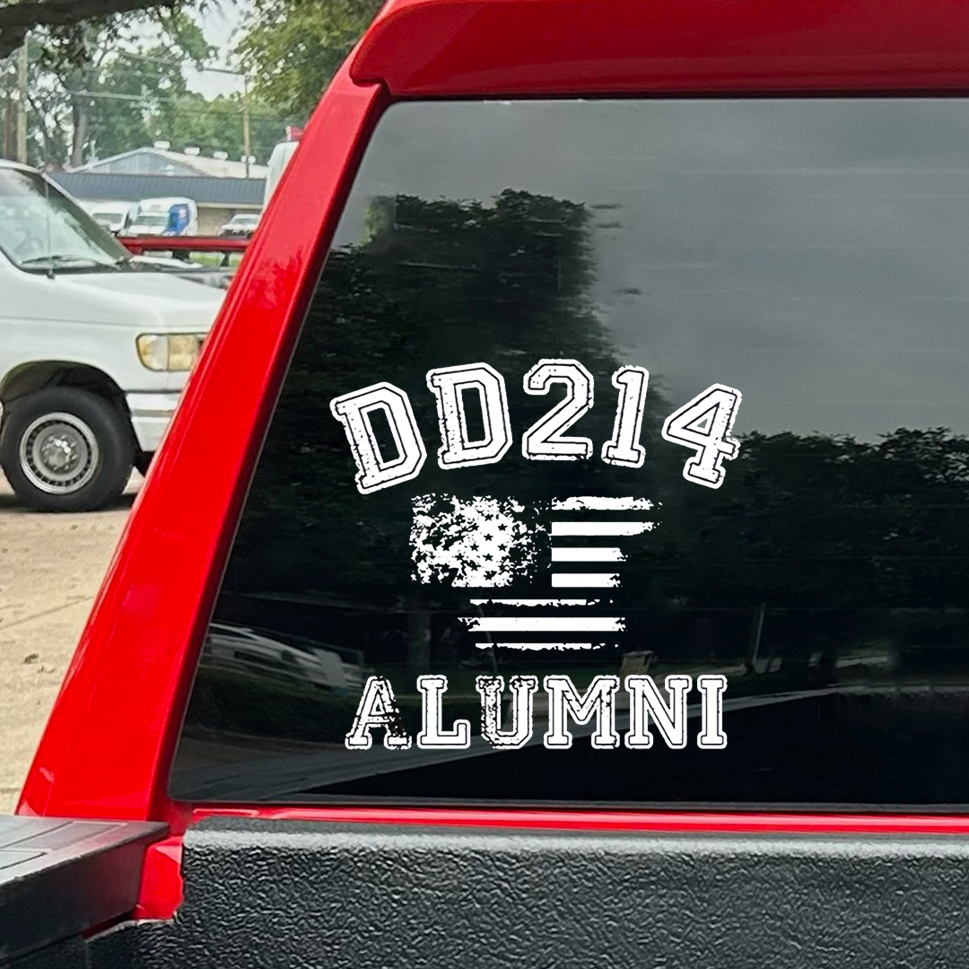 DD214 Veteran Sticker