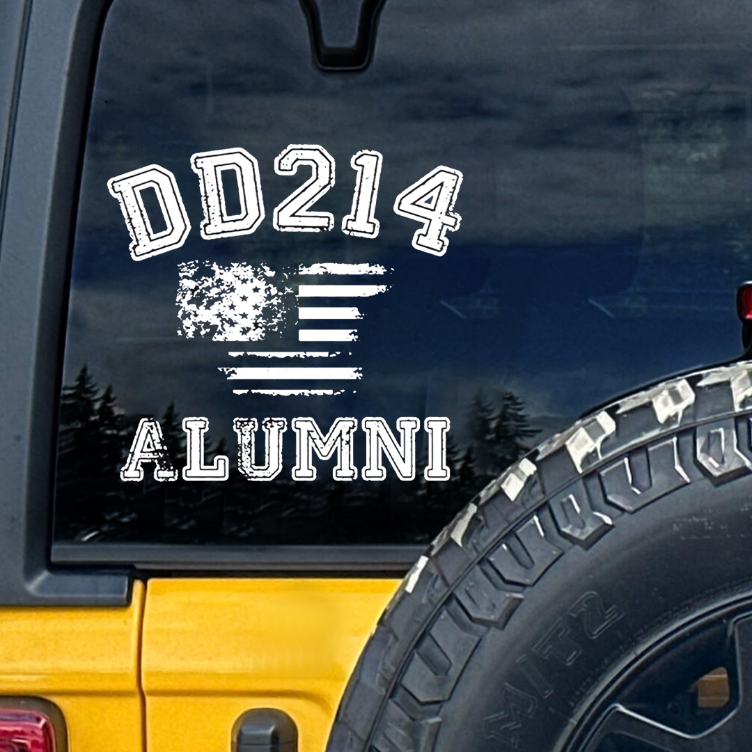 DD214 Veteran Sticker