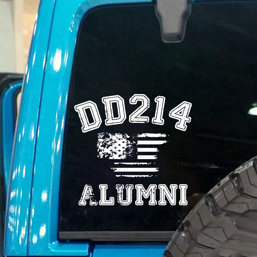 DD214 Veteran Sticker