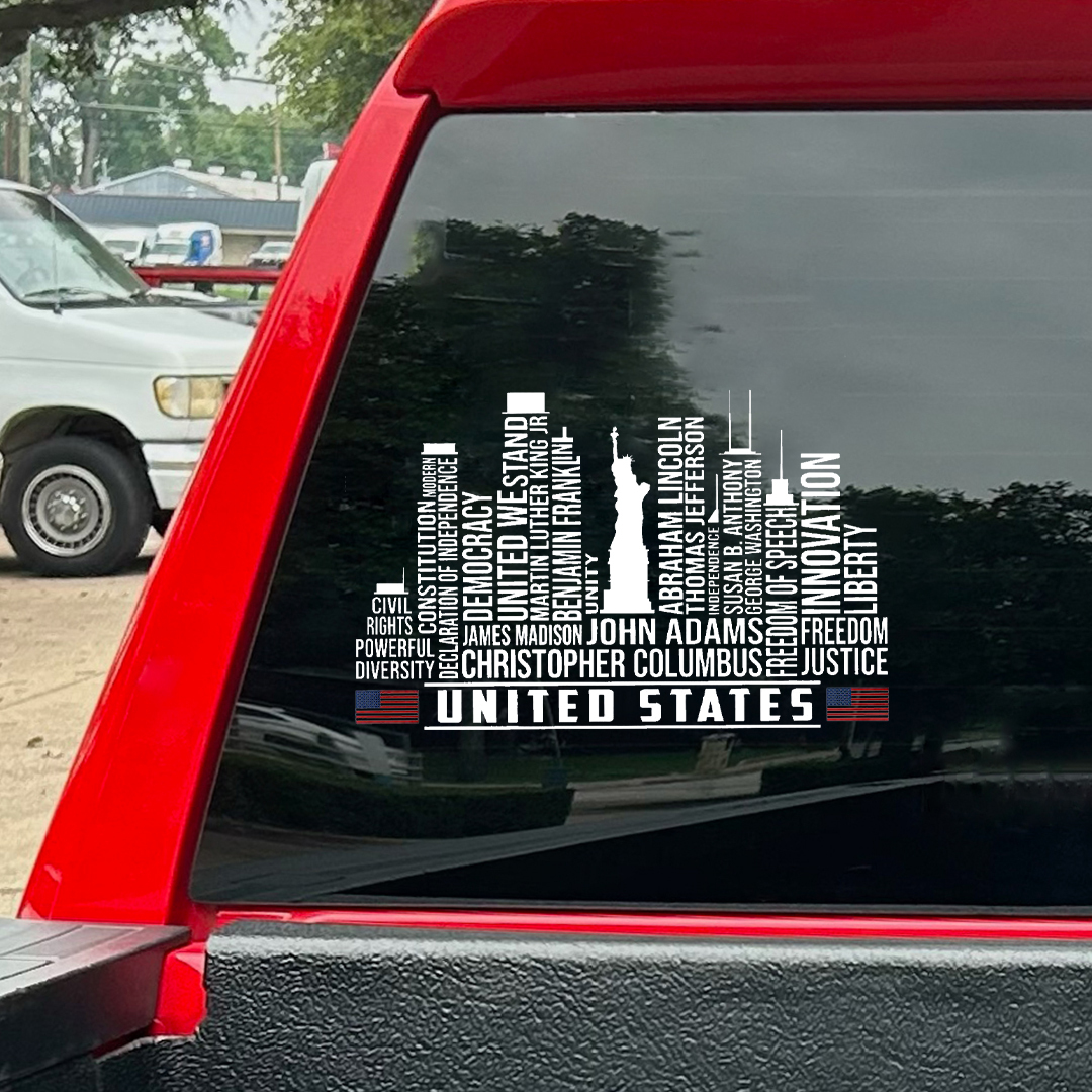 Love This Country Veteran Sticker