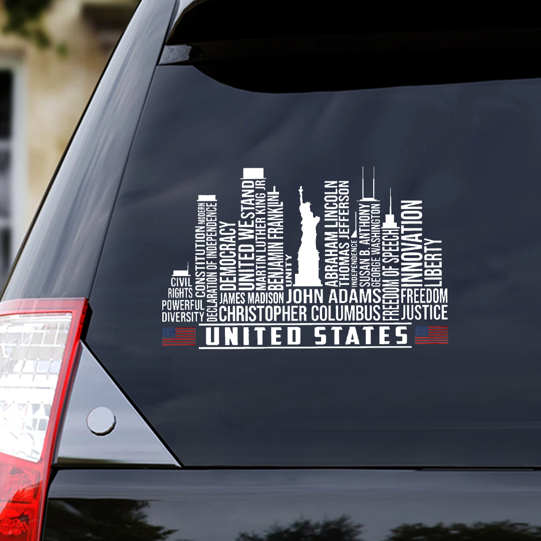 Love This Country Veteran Sticker