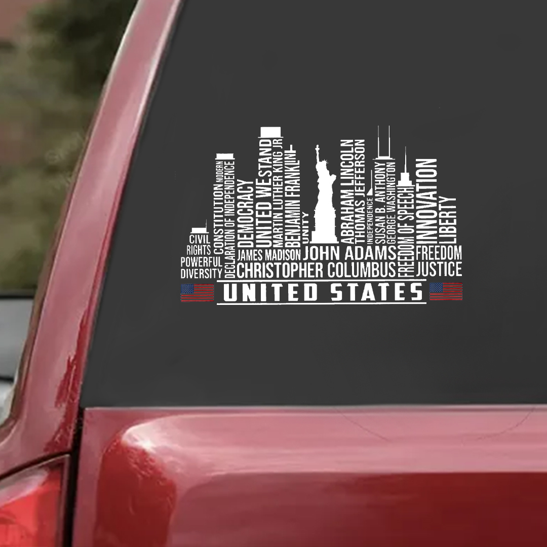 Love This Country Veteran Sticker