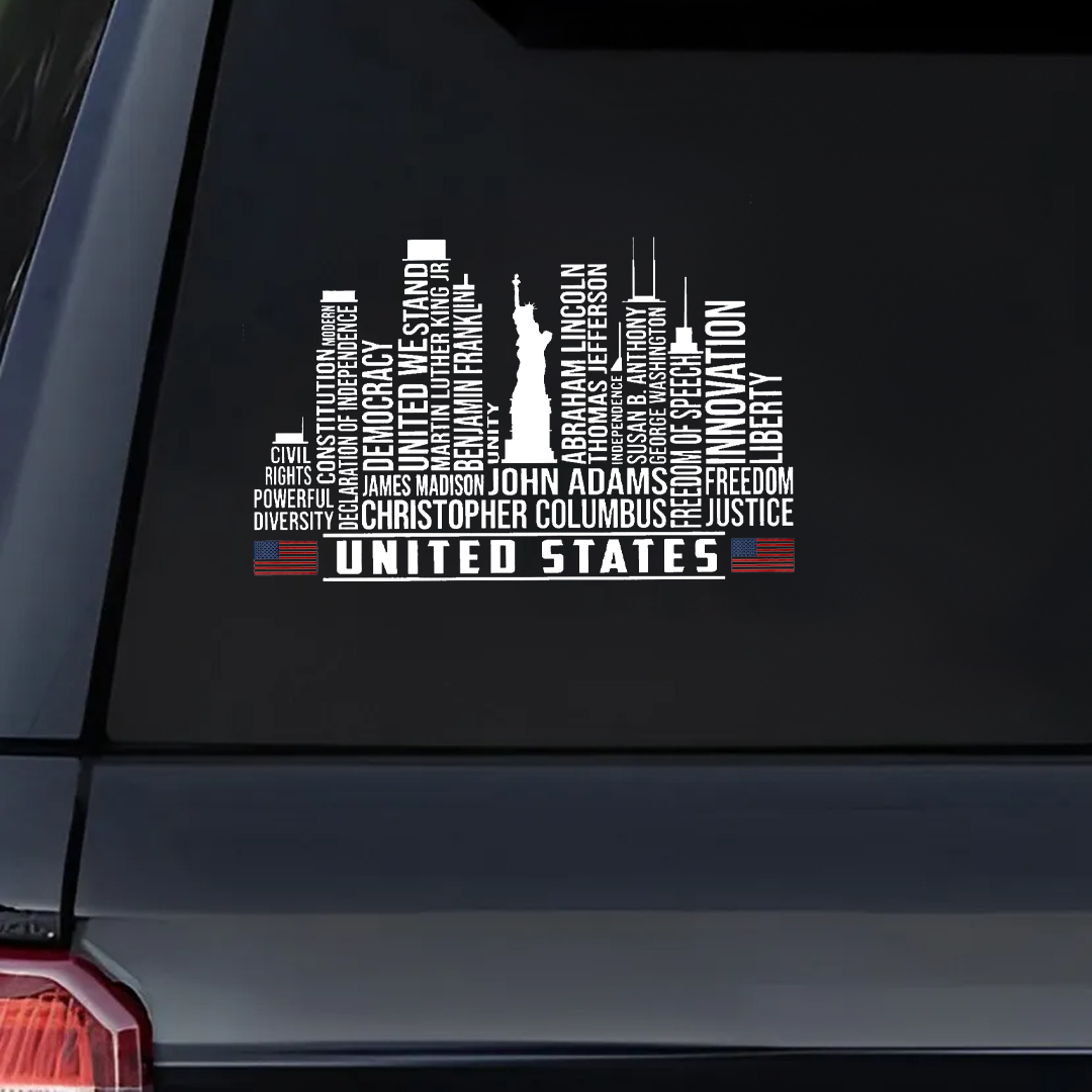 Love This Country Veteran Sticker