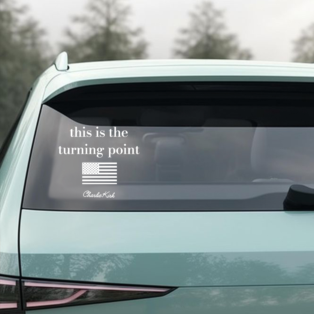 This Is The Turning Point USA Charlie Kink Sticker