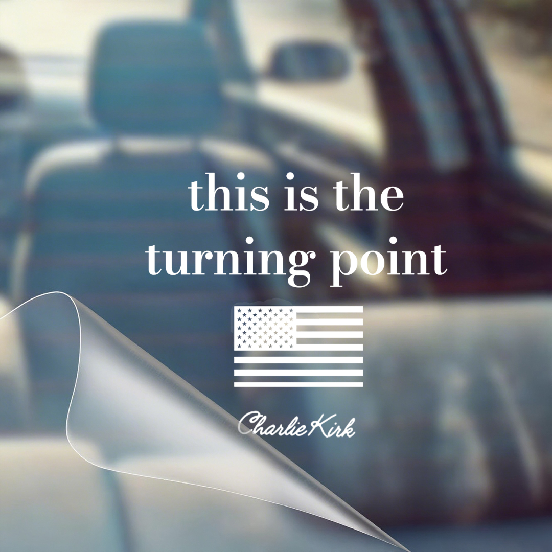 This Is The Turning Point USA Charlie Kink Sticker