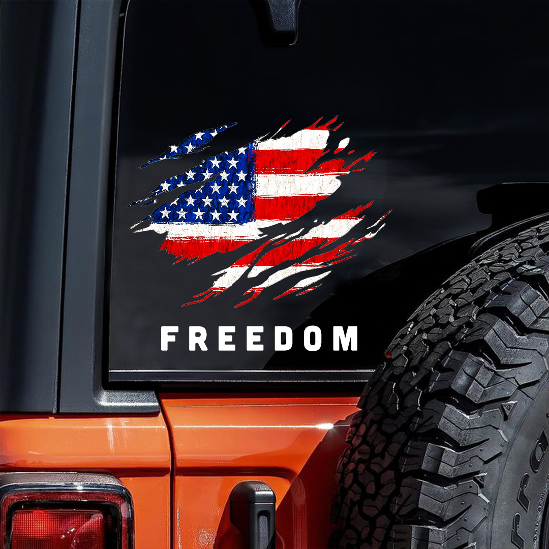 USA Freedom Sticker