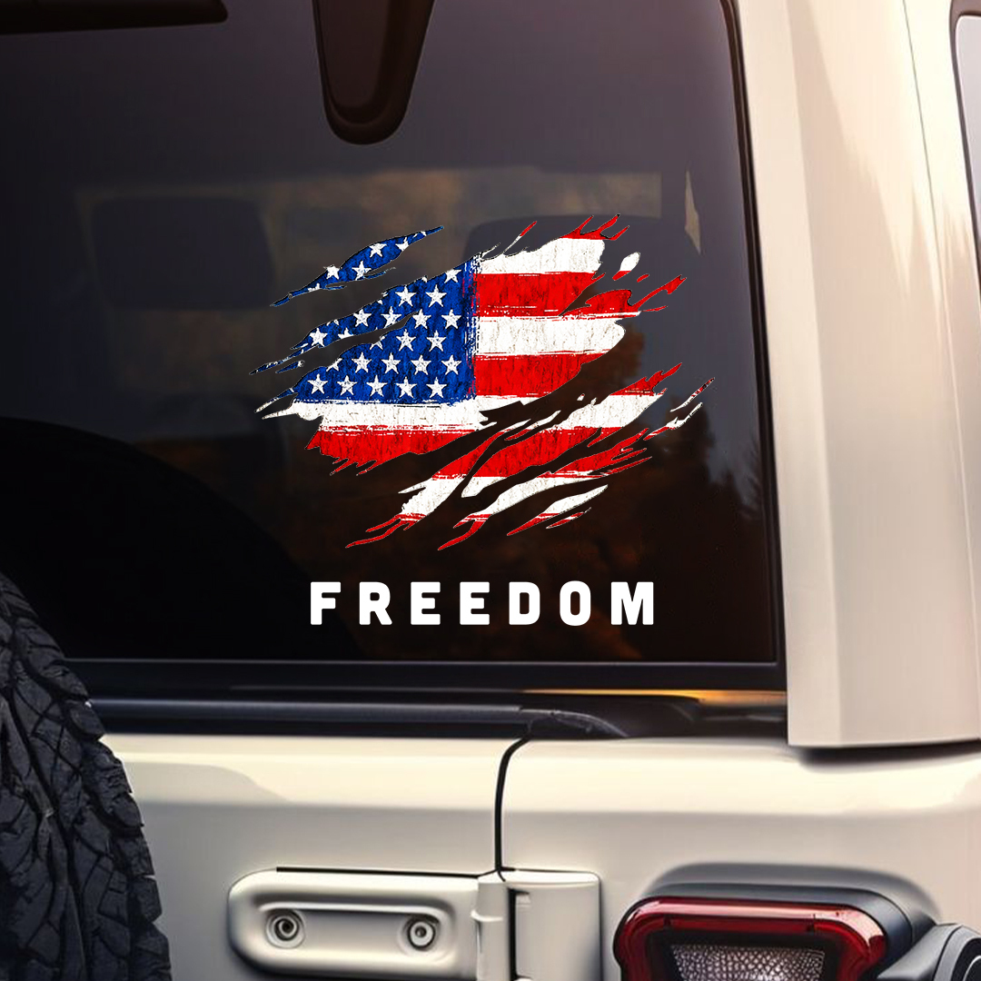 USA Freedom Sticker