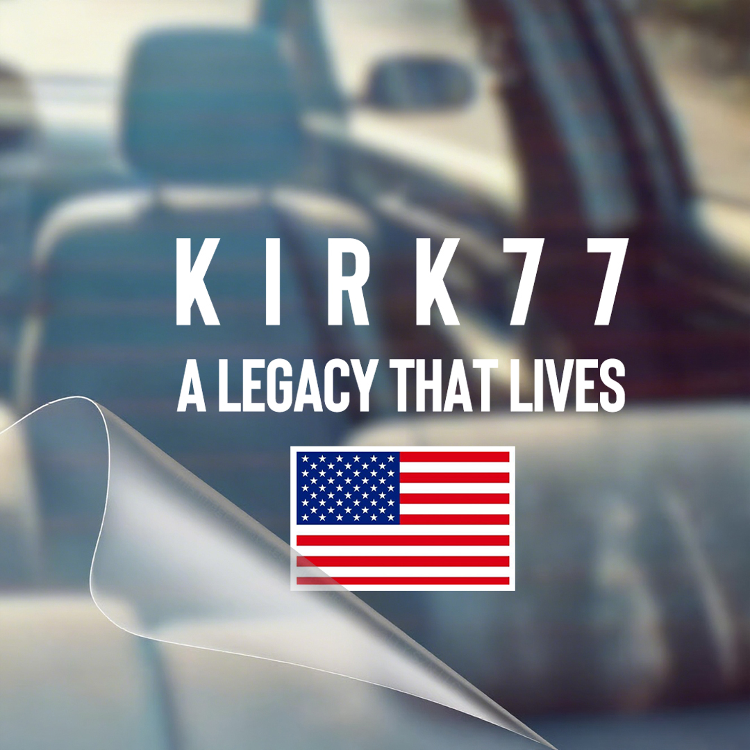 Kirk 77 A Legacy That Lives USA Sticker