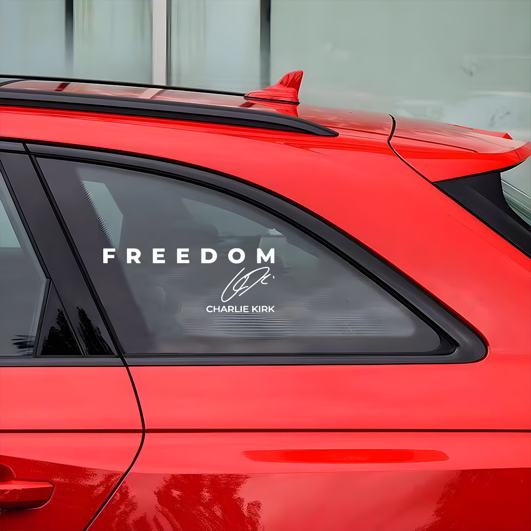 Freedom Charlie Kirk  Sticker