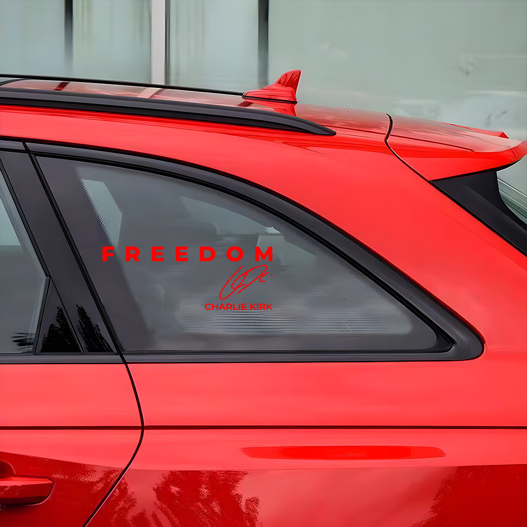 Freedom Charlie Kirk  Sticker