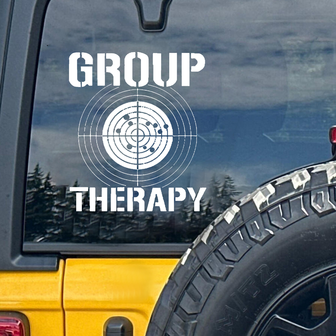 Group Therapy Veteran Sticker