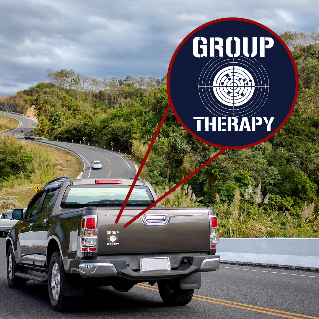 Group Therapy Veteran Sticker