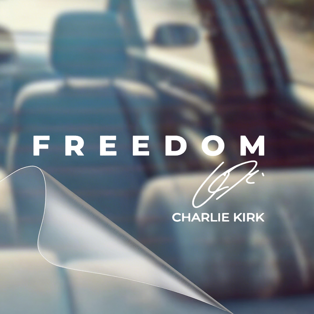 Freedom Charlie Kirk  Sticker