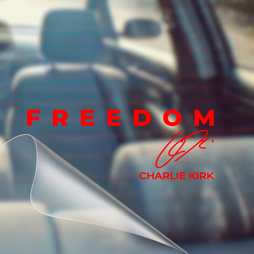 Freedom Charlie Kirk  Sticker