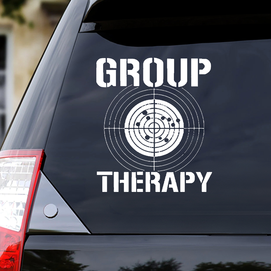 Group Therapy Veteran Sticker